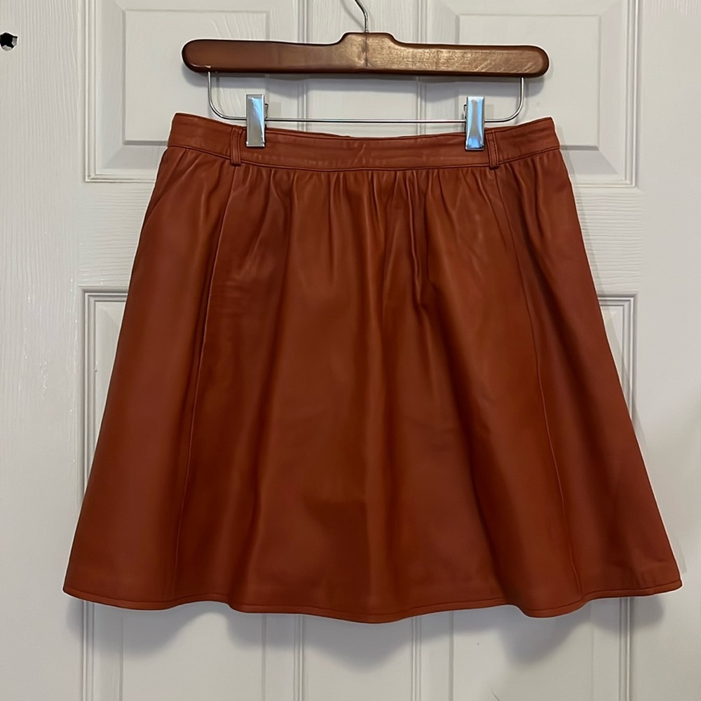 Maje leather skirt - size 40